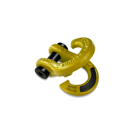 Jowl SxS Recovery Split 1 2 Shackle (Detonator Yellow)