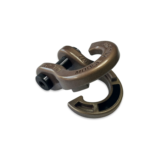 Jowl 7/8 Split Shackle Buff Bronze | Large Lifted Trucks