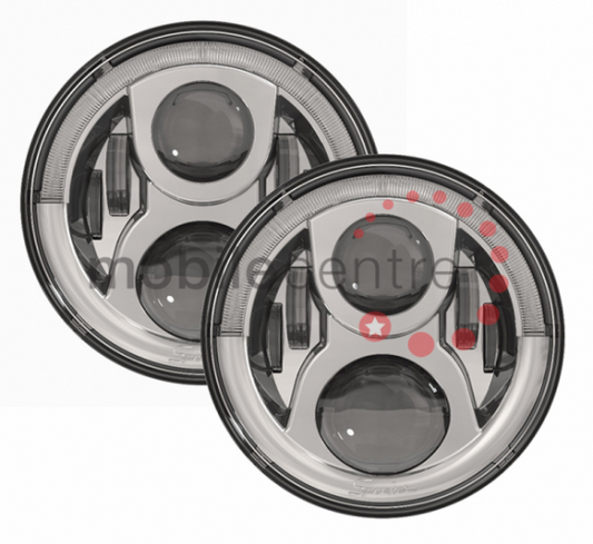 JW Speaker DB PRO Evo 2 DRL CHROME headlamp kit
