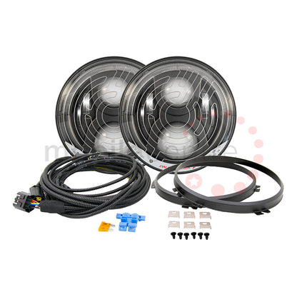 Mobile Centre complete plug and play kit for JW Speaker 8700 Dual-Burn® HEATED LED Headlight Kit for Land Rover Defender with DRL