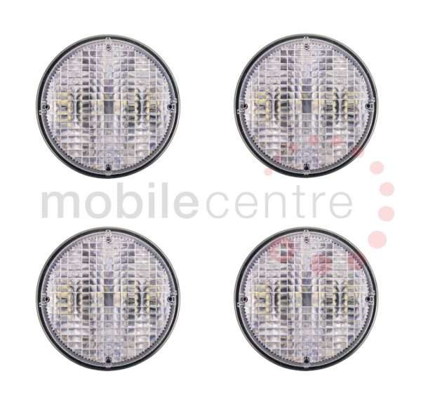 Defender River Runner complete Front Light Set (Clear Indicator)