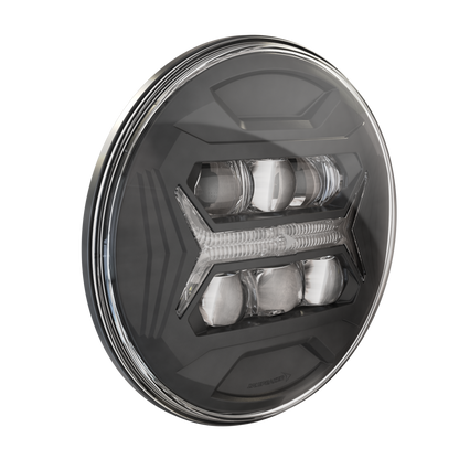 Mobile Centre complete plug and play kit for JW Speaker EVO X 7” LED Headlight Kit for Land Rover Defender (5-in-1 LED System)