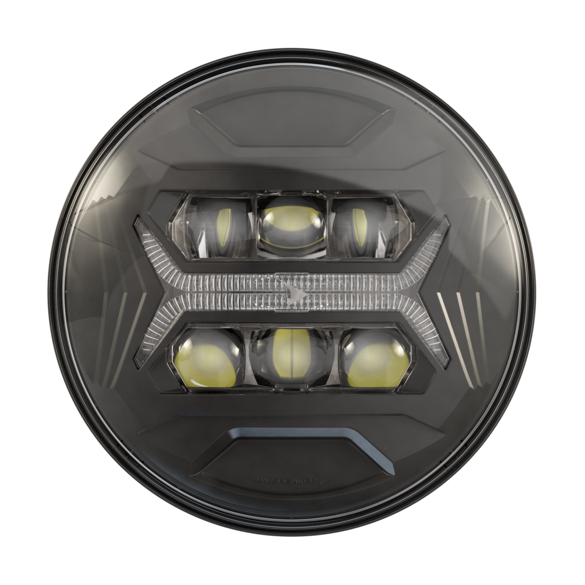 Mobile Centre complete plug and play kit for JW Speaker EVO X 7” LED Headlight Kit for Land Rover Defender (5-in-1 LED System)