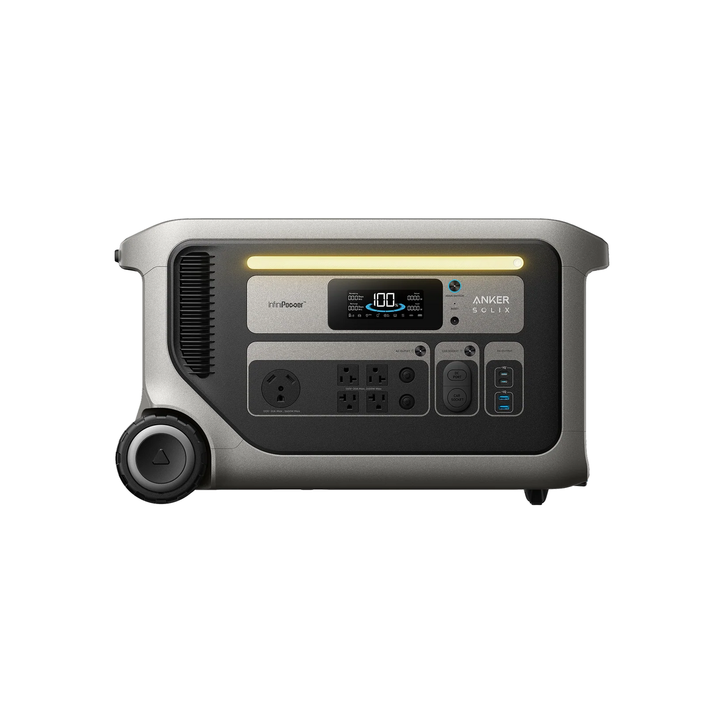 ANKER SOLIX F3000. 3072Wh // 3600W +30A 12V RV OUTLET