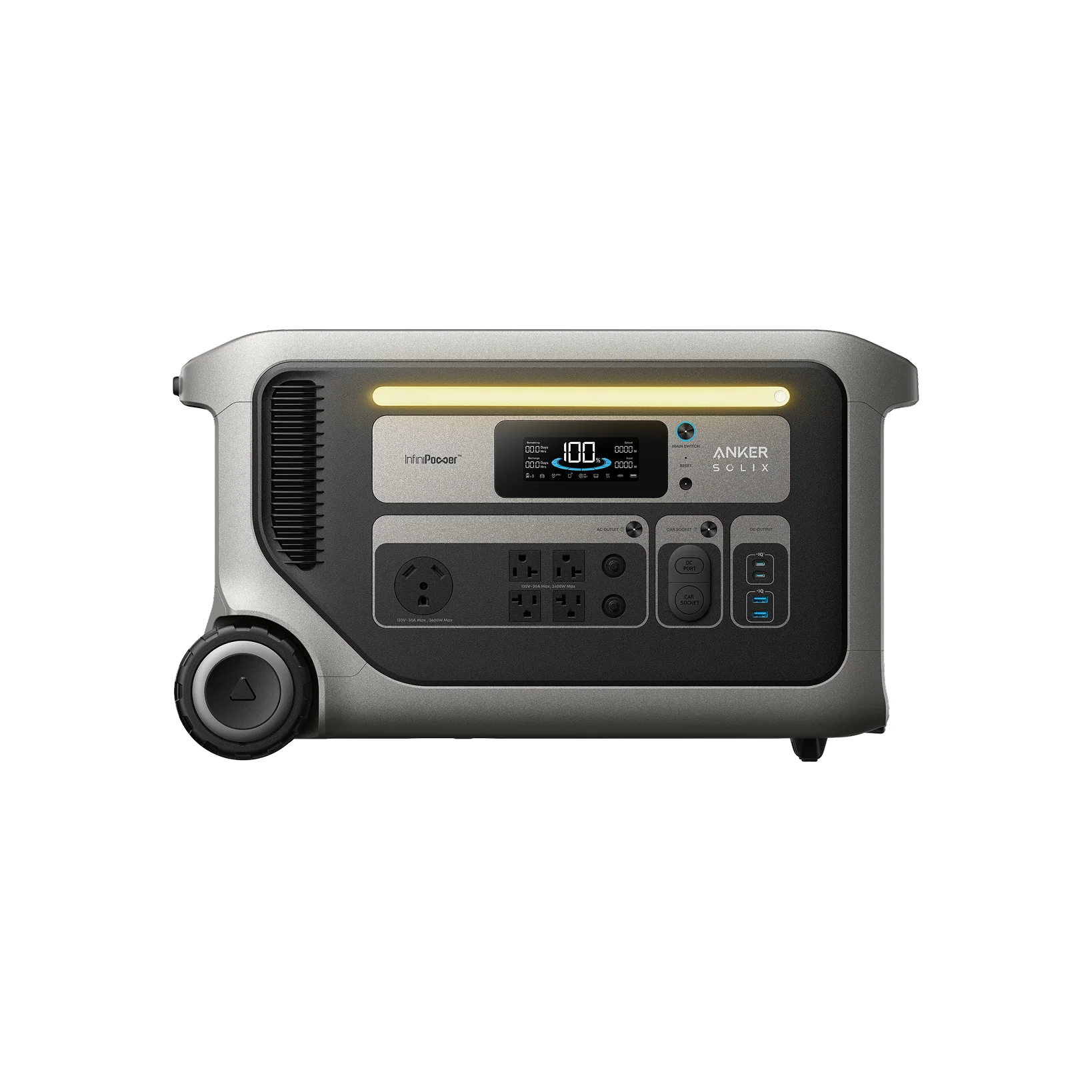 ANKER SOLIX F3000. 3072Wh // 3600W +30A 12V RV OUTLET