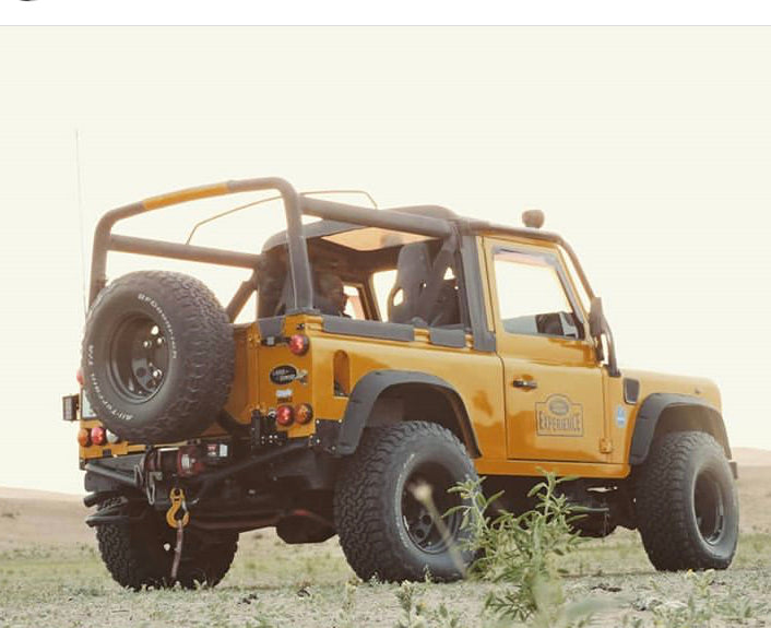 Land Rover Defender Spare Wheel Carrier