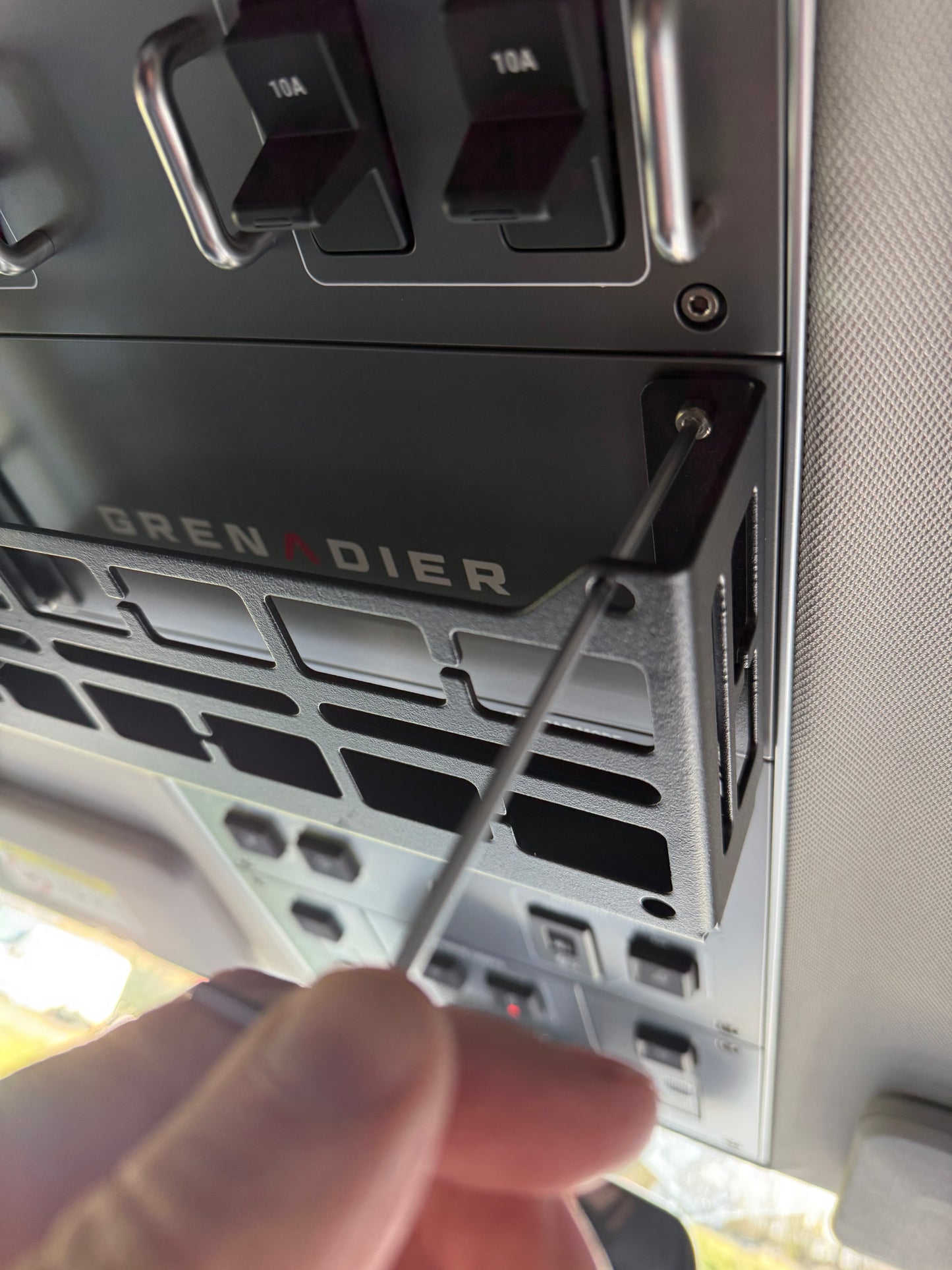 Grenadier Overhead Storage Panel