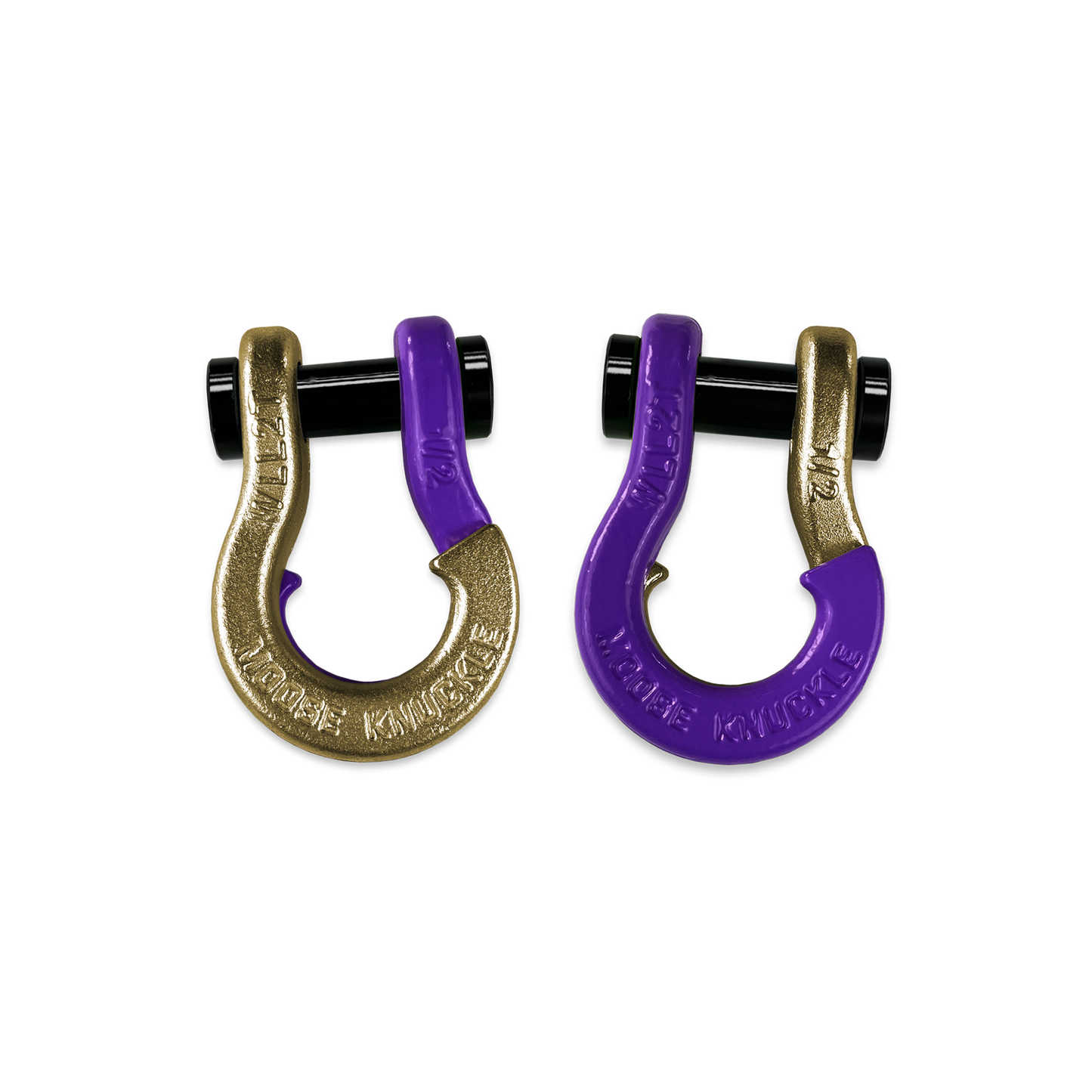 Jowl SxS Recovery Split Shackle 1/2 (Brass Knuckle - Grape Escape Combo)