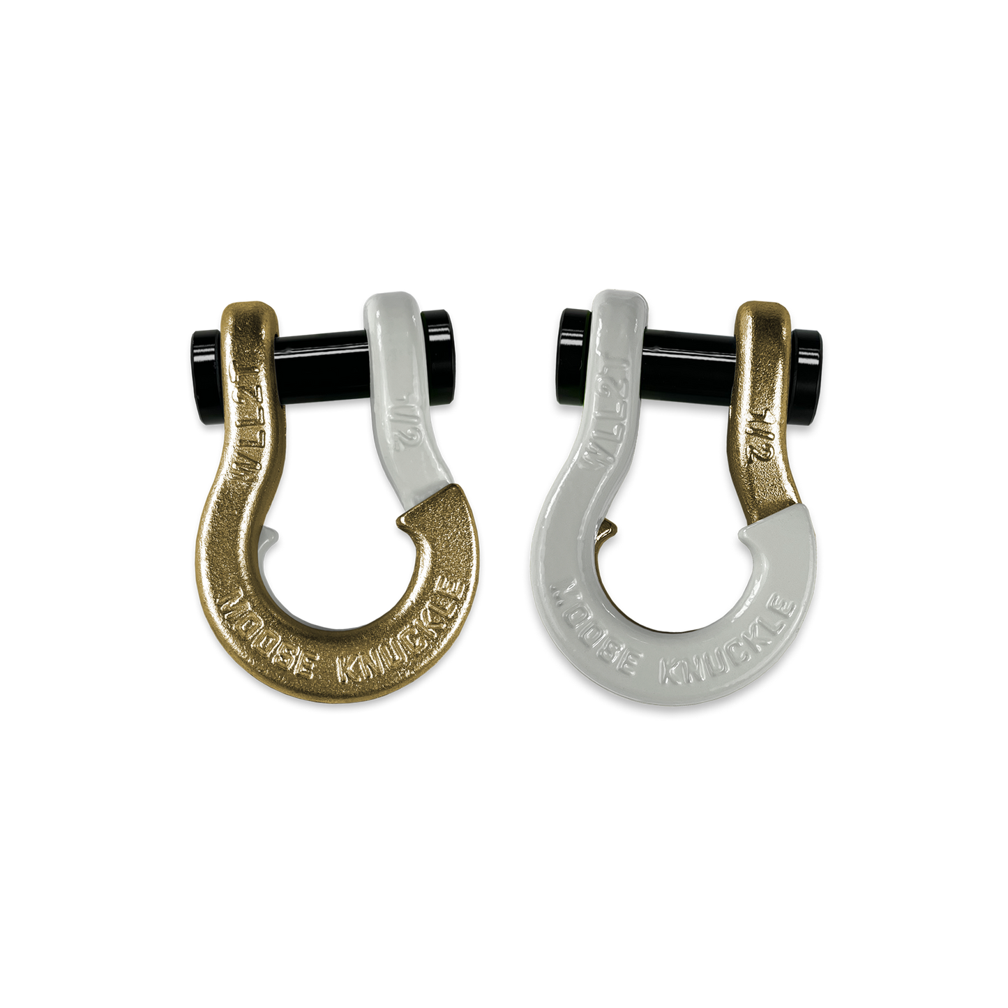 Jowl SxS Recovery Split Shackle 1/2 (Brass Knuckle - Pure White Combo)