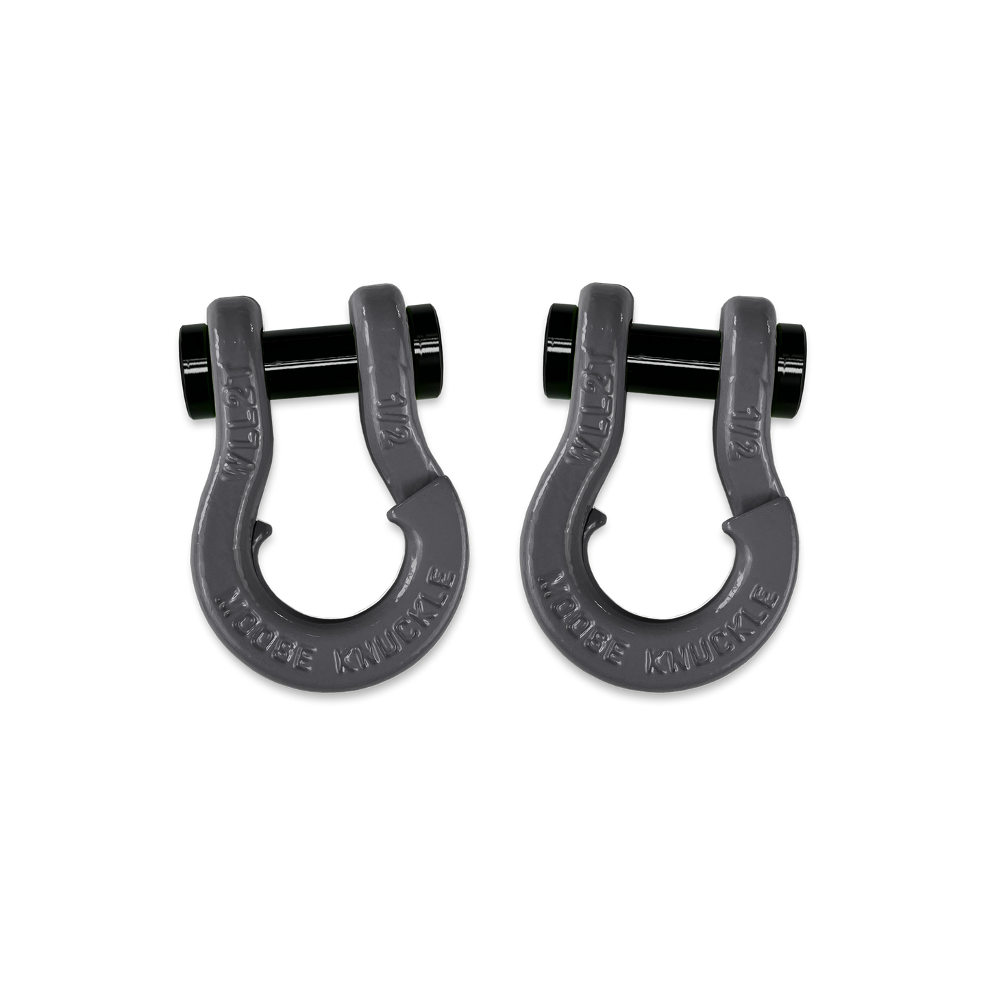 Jowl SxS Recovery Split 1/2 Inch Shackles (Gun Gray Combo)