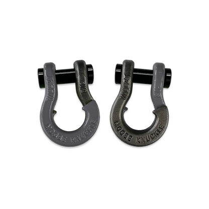 Jowl SxS Recovery Split 1/2 Inch Shackles in Gun Gray and Raw Dog Combo