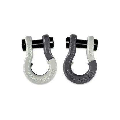 Jowl SxS Recovery Split 1 2 Shackles in Pure White and Gun Gray Combo