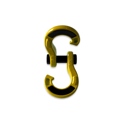 Jowl SxS Recovery Split Shackle 5/8 Detonator Yellow