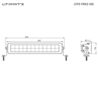 13inch TRX Offroad Light Bar (72w)