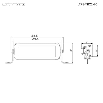 7inch TRX Offroad Light Bar (36w)