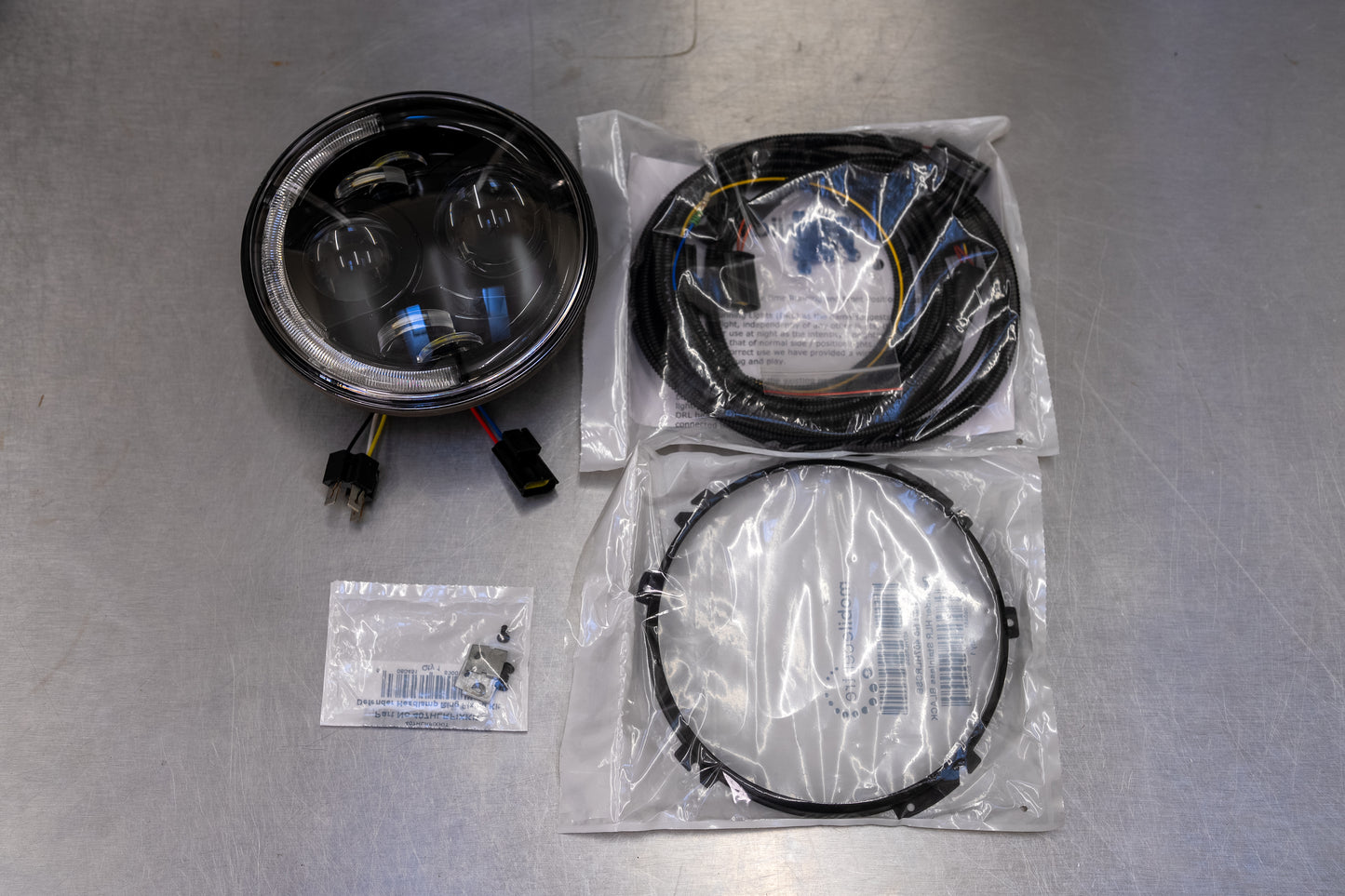 Mobile Centre complete plug and play kit for JW Speaker DB PRO Evo 2 DRL BLACK headlamp kit