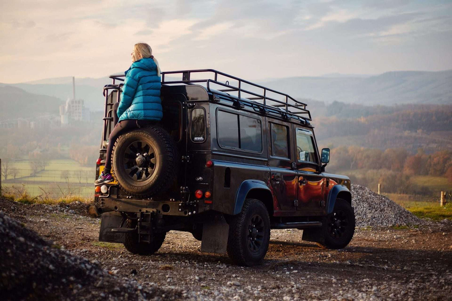 Land Rover Defender Spare Wheel Carrier