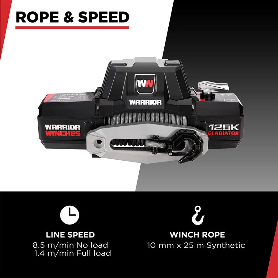 Gladiator F-Type 12500 Electric Winch