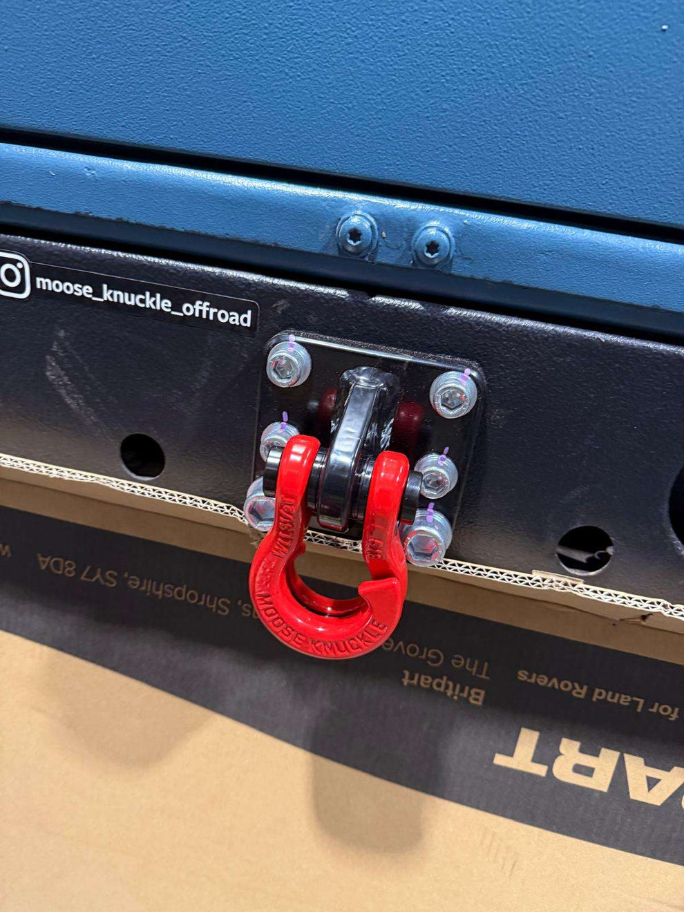Land Rover Defender Rear Recovery Eye – ORE4X4UK