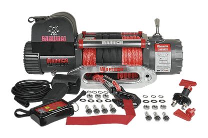 Samurai 12000 Synthetic Rope Winch