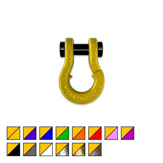 Jowl SxS Recovery Split 1 2 Shackle (Detonator Yellow)