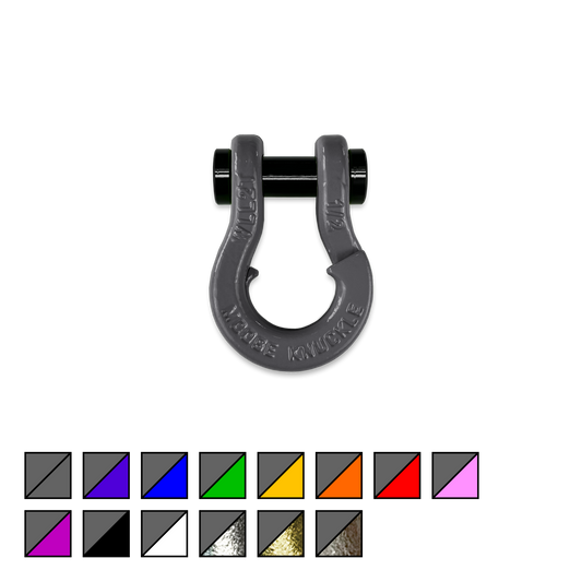 Jowl SxS Recovery Split 1/2 Inch Shackles (Gun Gray)