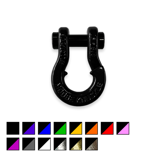 Jowl D-Ring Tow Recovery Shackle | Black Hole