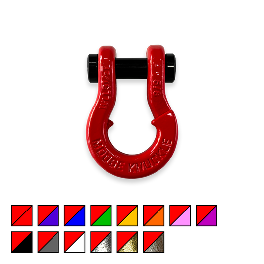 Jowl D-Ring Tow Recovery Shackle | Flame Red