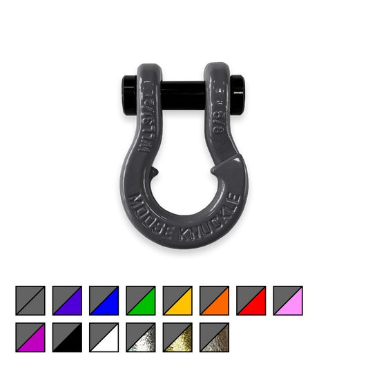 Jowl D-Ring Tow Recovery Shackle | Gun Gray