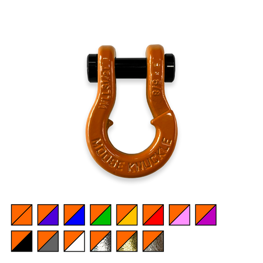 Jowl SxS Recovery Split Shackle 5/8 | Obscene Orange