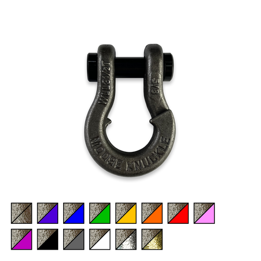 Moose Knuckle 5 8 d ring shackle for Recovery Operations