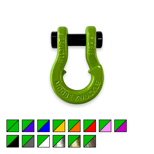 Jowl SxS Recovery 5/8 Split D Ring Shackle | Sublime Green