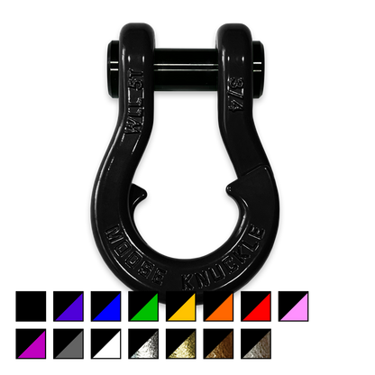 Jowl Recovery Split 3/4 Anchor Shackle (Black Hole)