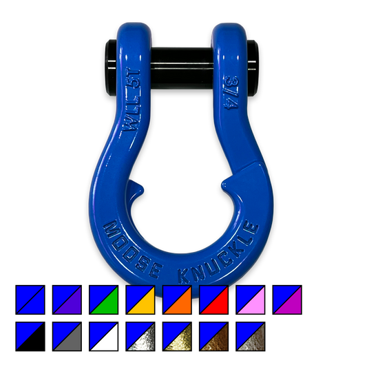 Jowl Recovery Split 3/4 Inch Shackle Capacity (Blue Balls)
