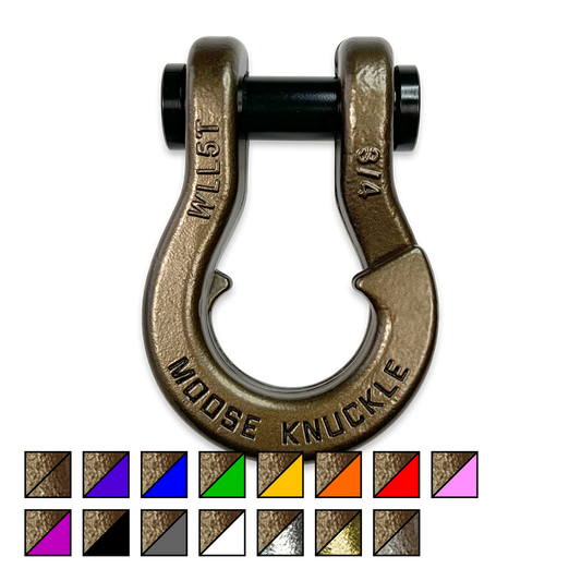 Jowl D-Ring Tow Recovery Shackle | Buff Bronze