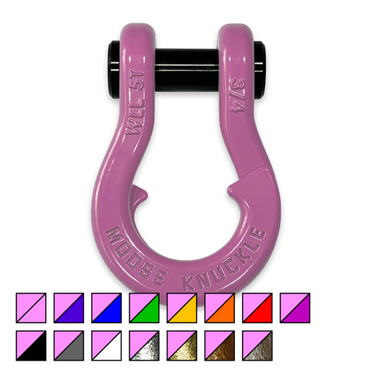 Jowl Recovery Split 3 4 Inch Shackle Capacity (Pretty Pink)