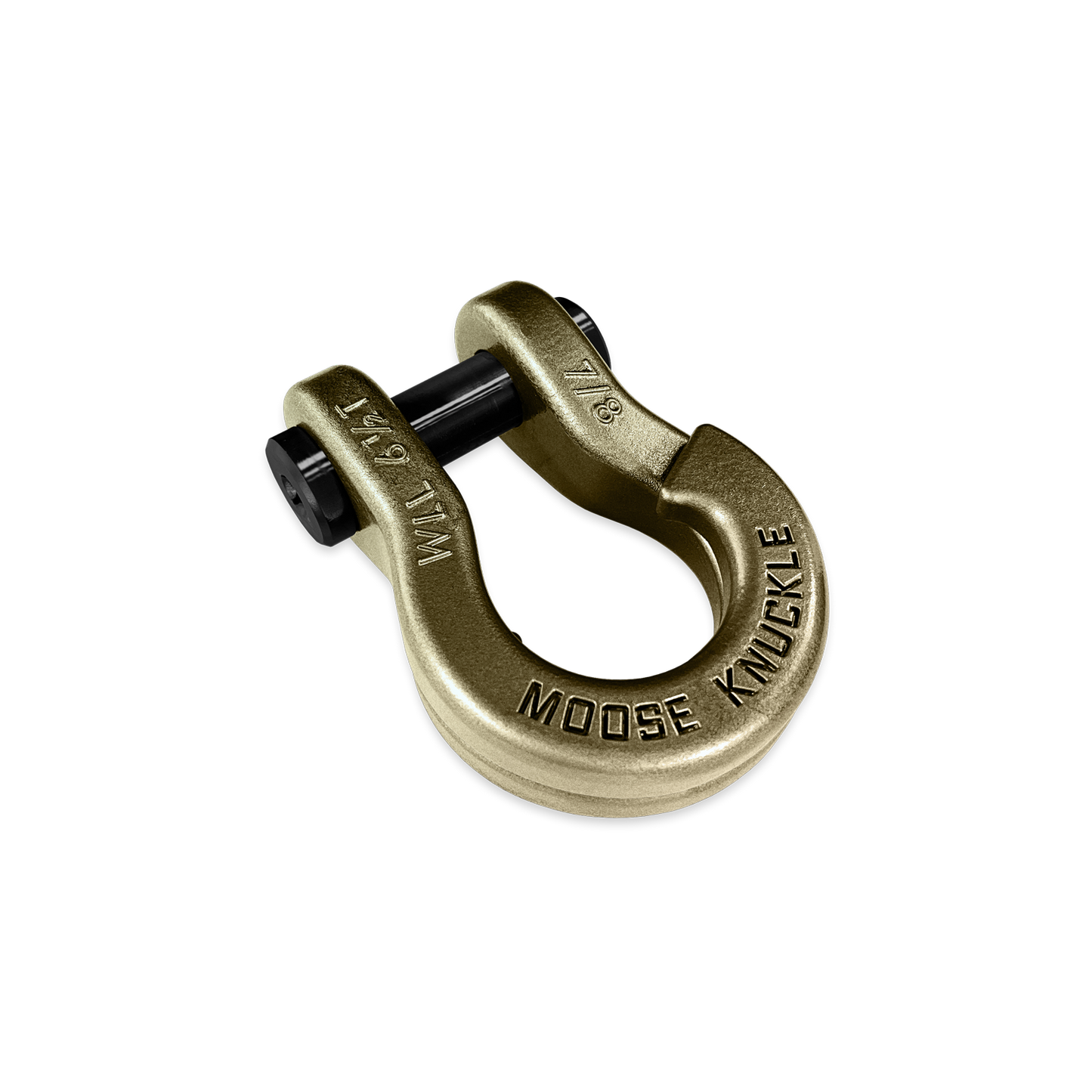 Jowl 7/8 Towing Split Shackle | Brass Knuckle