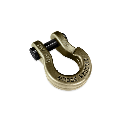 Jowl 7/8 Towing Split Shackle | Brass Knuckle