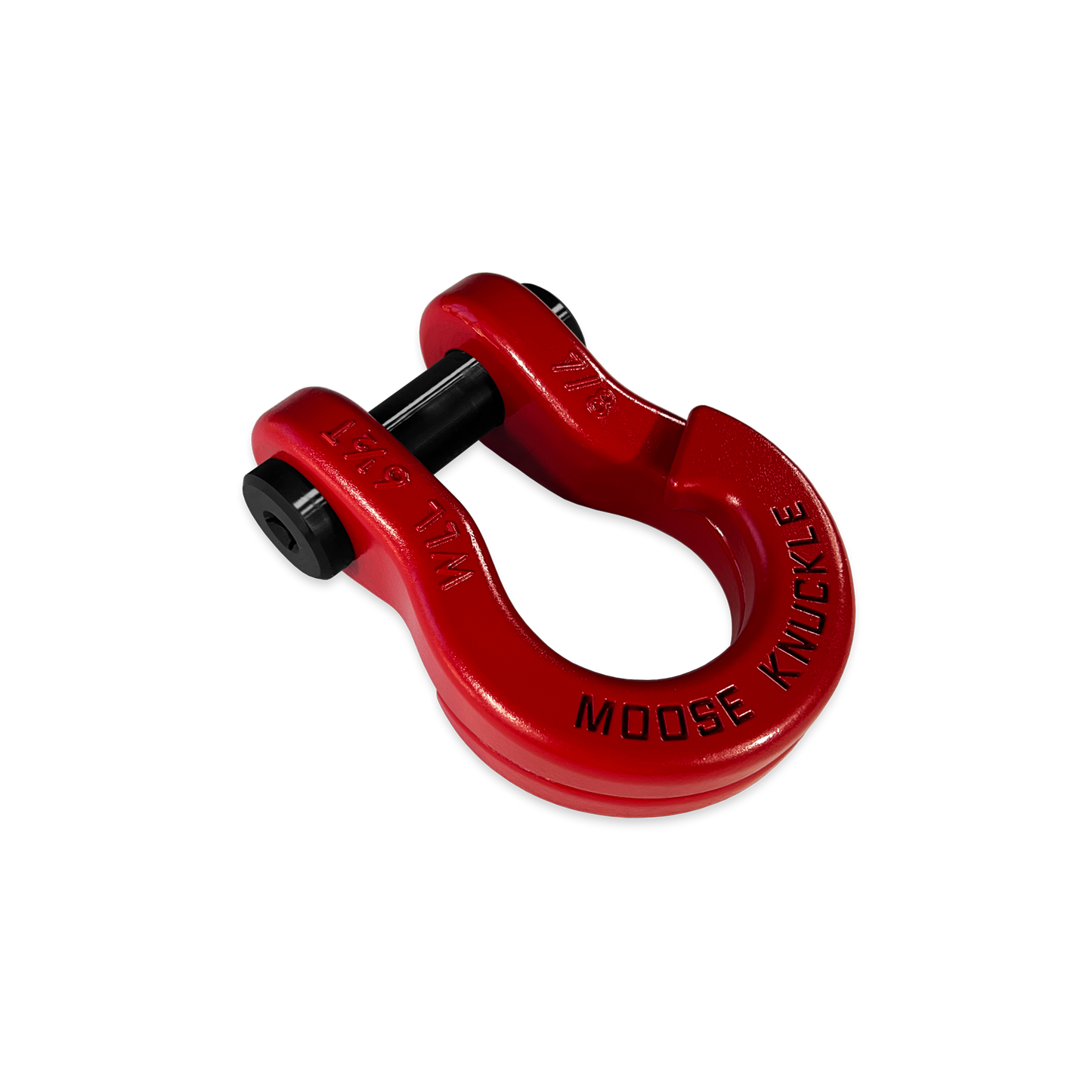 Jowl 7/8 Split Shackle Flame Red | Moose Knuckle Offroad