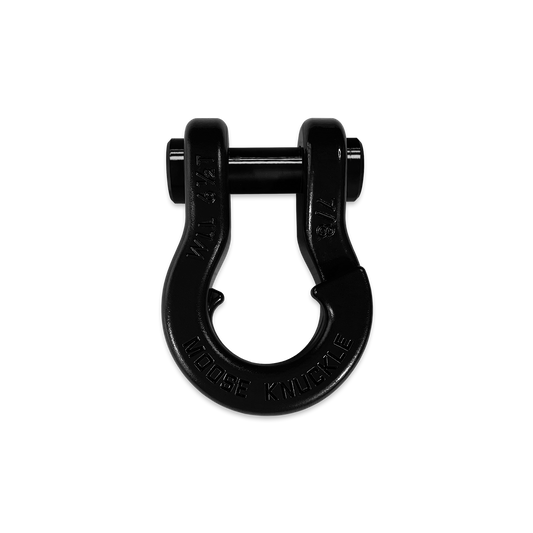 Jowl Recovery Split 7 8 Inch Shackle (Black Hole)