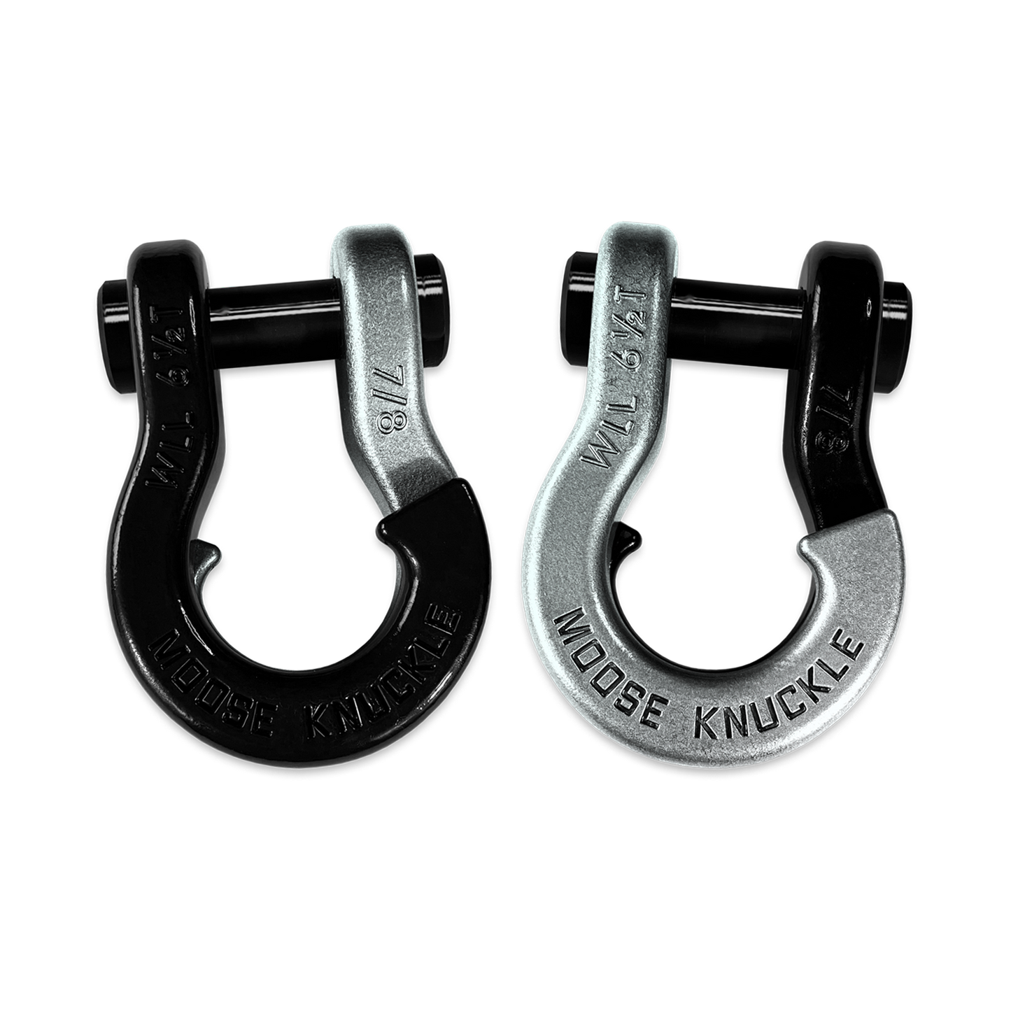 Jowl Recovery Split 7 8 Inch Shackle (Black Hole and Nice Gal Combo)