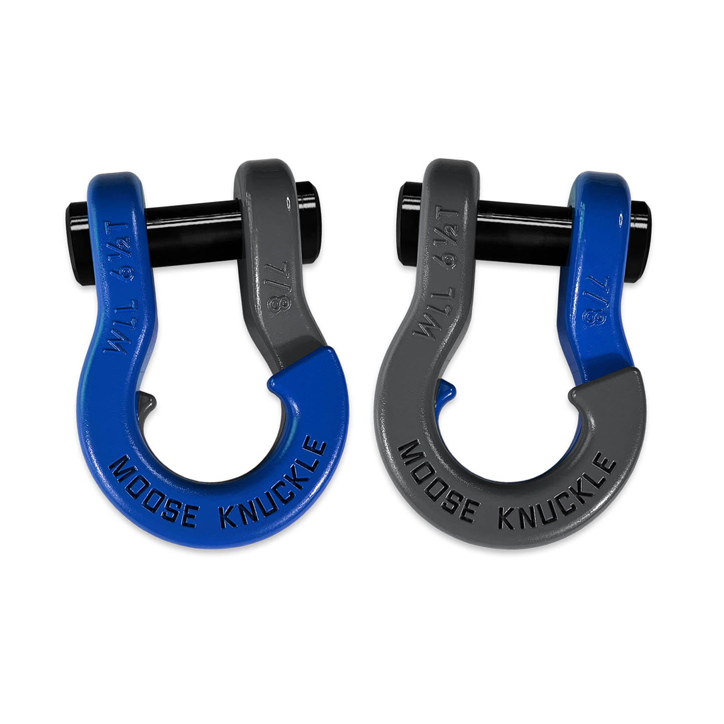 Jowl Recovery Split 7/8 Shackle Capacity (Blue Balls and Gun Gray Combo)