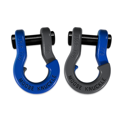 Jowl Recovery Split 7/8 Shackle Capacity (Blue Balls and Gun Gray Combo)
