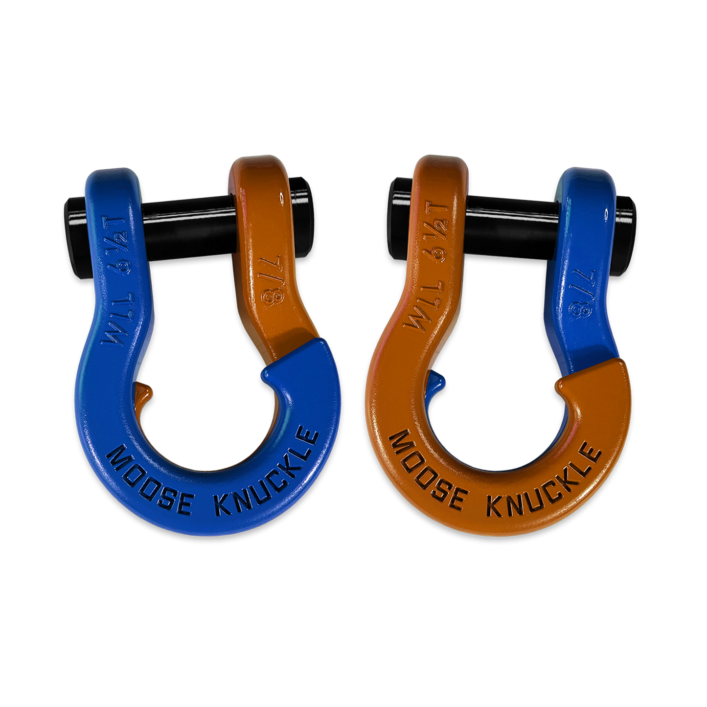 Jowl Recovery Split 7/8 Shackle Capacity (Blue Balls and Obscene Orange Combo)