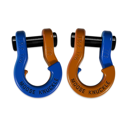 Jowl Recovery Split 7/8 Shackle Capacity (Blue Balls and Obscene Orange Combo)