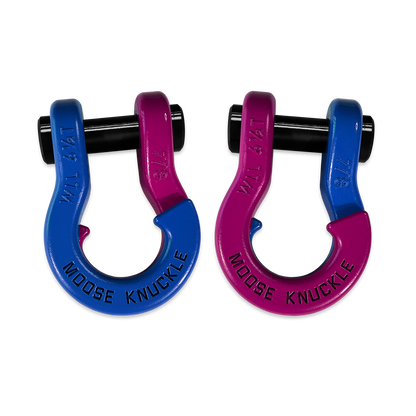 Jowl Recovery Split 7/8 Shackle Capacity (Blue Balls and Pogo Pink Combo)