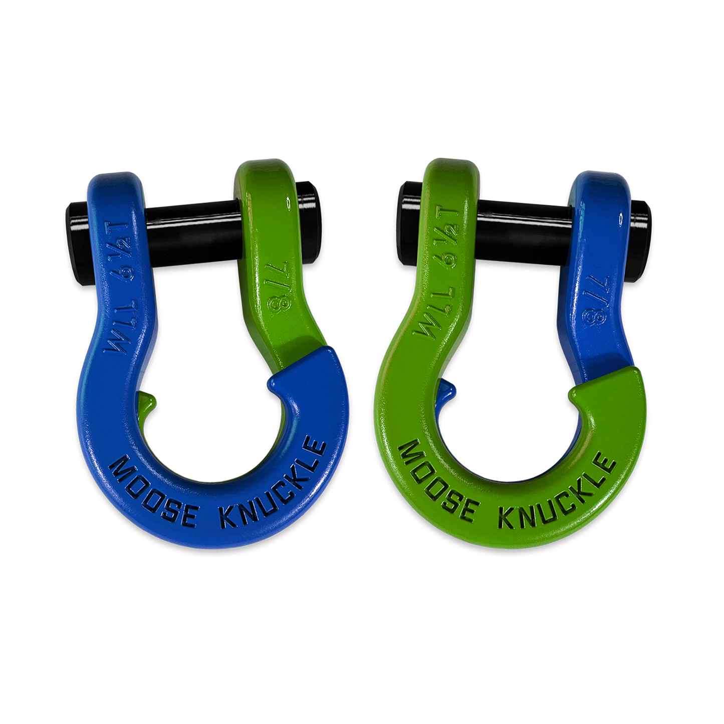 Jowl Recovery Split 7/8 Shackle Capacity (Blue Balls and Sublime Green Combo)