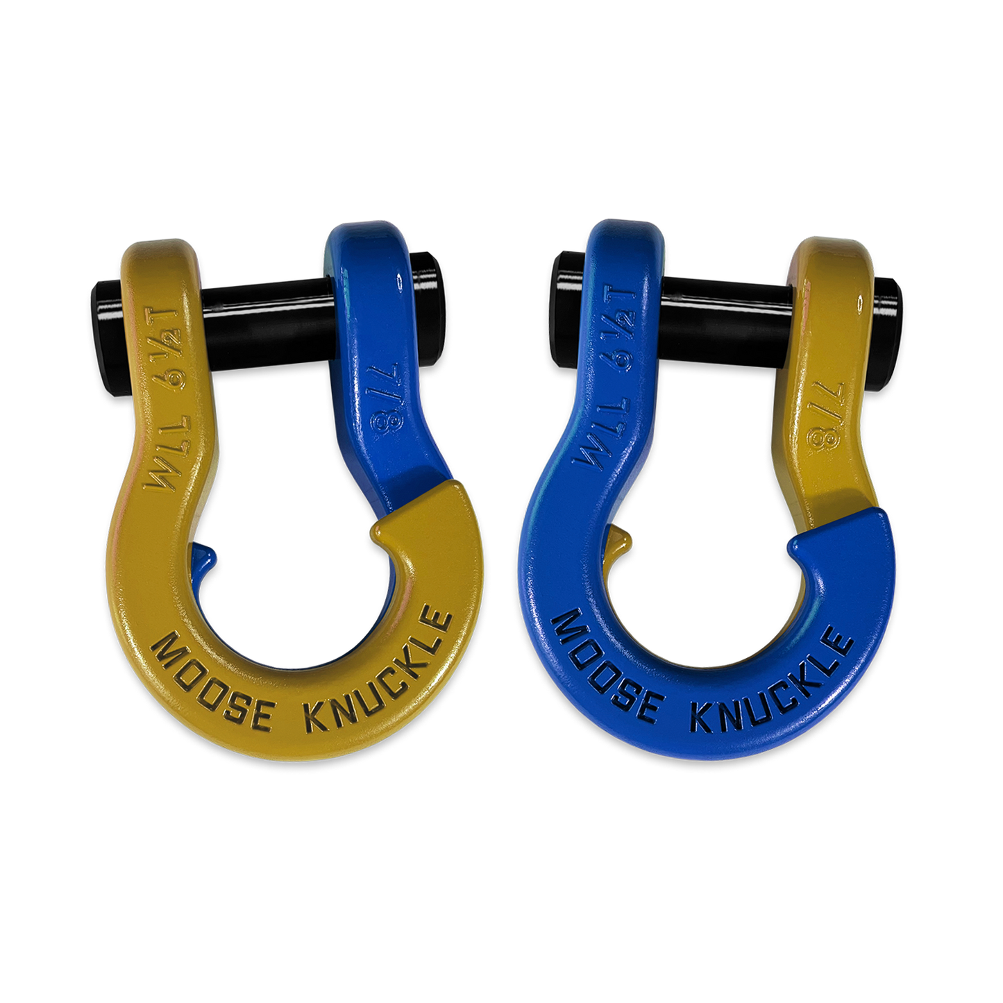 Jowl Split Recovery Tow Shackle 7/8 | Detonator Yellow