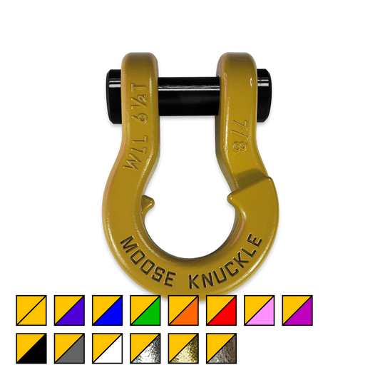 Jowl Split Recovery Tow Shackle 7/8 | Detonator Yellow