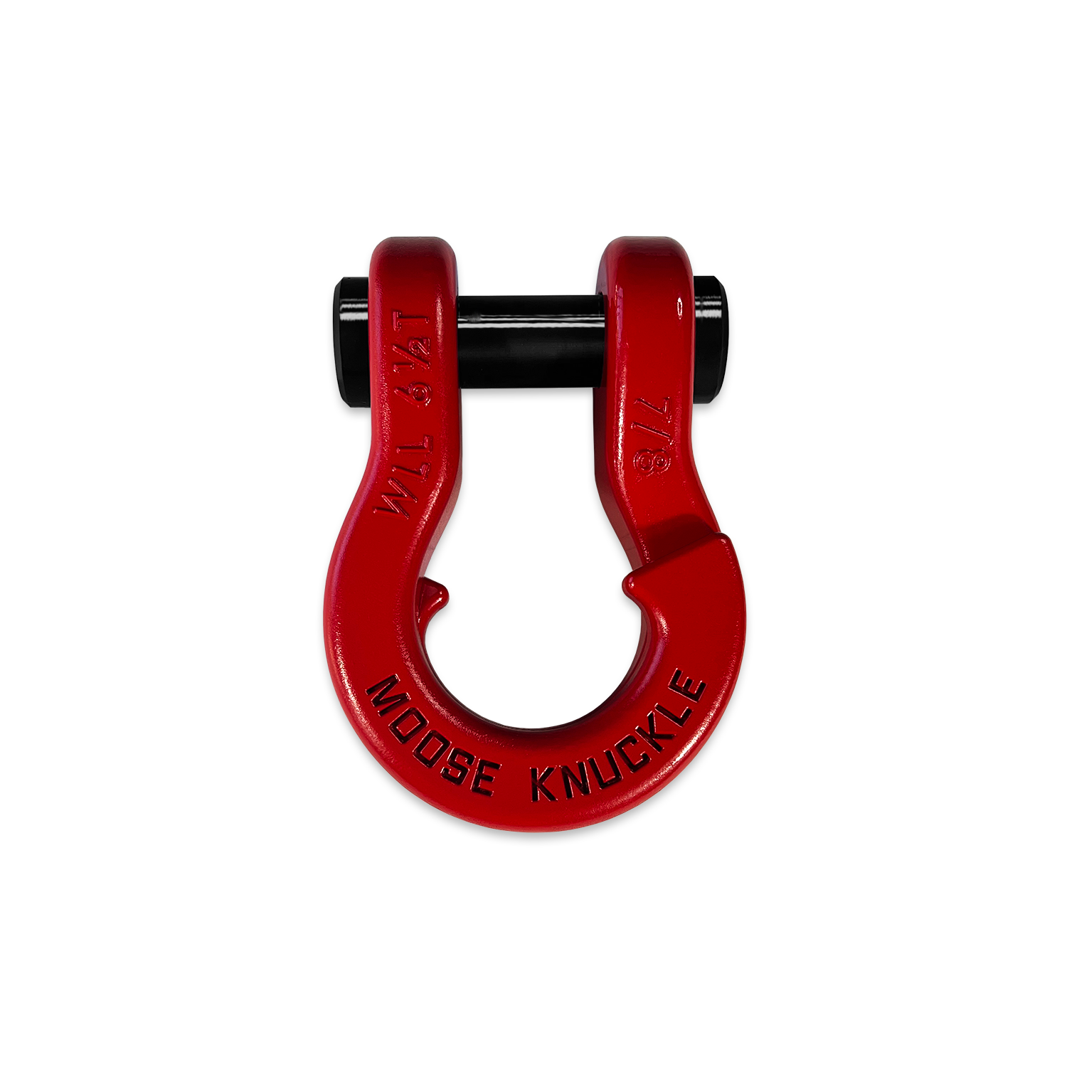 Jowl 7/8 Split Shackle Flame Red | Moose Knuckle Offroad
